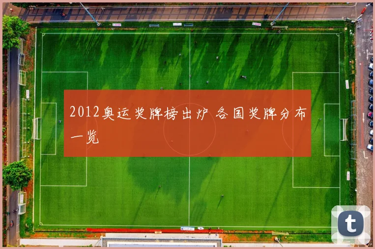 2012奥运奖牌榜出炉 各国奖牌分布一览